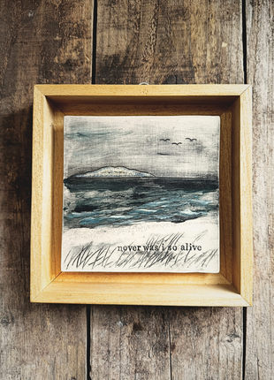 Seatree Ceramic Framed Art, So Alive
