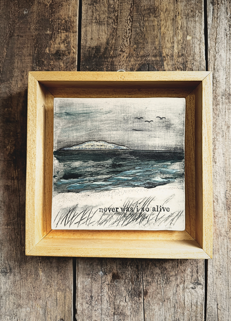 Seatree Ceramic Framed Art, So Alive