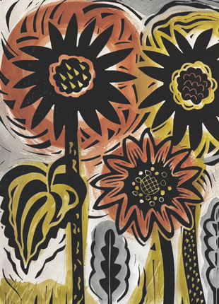 Kate Millbank Summer Cutting Garden Print