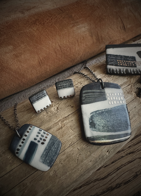 Katy Mai Landscape Brooch