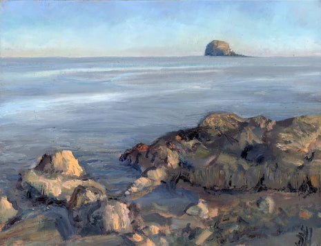 Douglas Hamilton Bass Rock from the Lookout Cabin