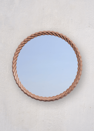 OINK, Kruller Midi Mirror, Birch Plywood