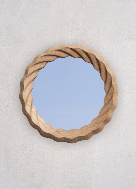 OINK, Kruller Porthole Mirror, Ash