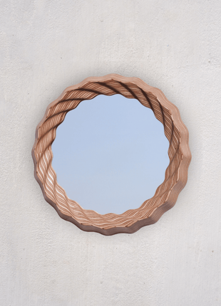 OINK, Kruller Porthole Mirror, Birch Plywood