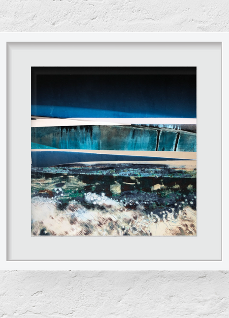 Paul Boyle Hull Collage 04 Framed