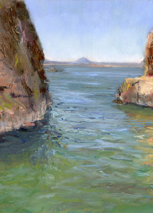 Douglas Hamilton, Dunbar Harbour Light, Framed