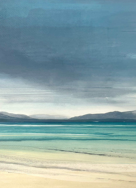 Jill Hodge Rushgarry (Bernary, North Uist) Framed