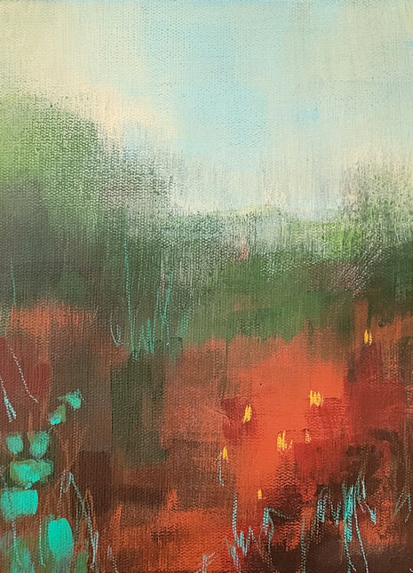 Sarah Wakeford Woodland Refuge Framed