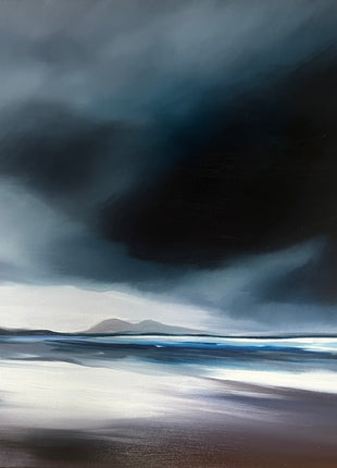 Sarah Anderson, Winter Skies, Scarista, Framed